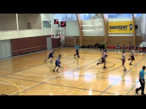 EYBL U17, Turu West Coast All-Stars - BS Jurmala, IV veerandaeg, 17.01.2015, Jõhvi