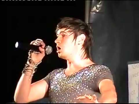 Greg Pritchard Singing Barcelona Neath Fireworks Display November 5th 2009