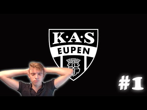 1ste test voor champions league?-fifa 19 manager carriere KAS Eupen #1 (PS4) (Nederlands)
