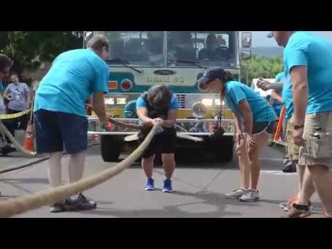 63-Year-Old Pulls Fire Truck