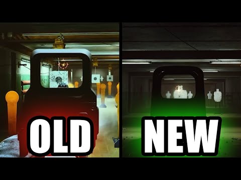 Old VS New Escape from Tarkov Recoil...