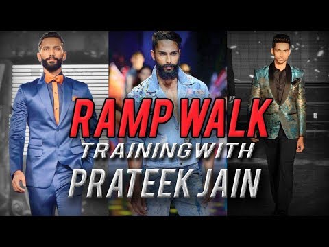 DAMODAR GOSAVI  Ramp walk for Beginners Male model by Prateek  jain