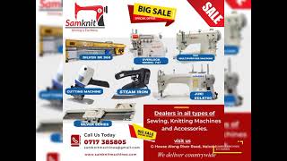 Best Sewing &Knitting Machine Dealers in Kenya.call 0717385805