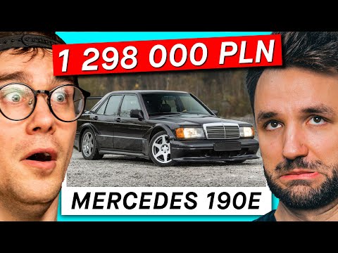 Stary Mercedes za PONAD MILION? - Odgadujemy CENY SAMOCHODÓW #5