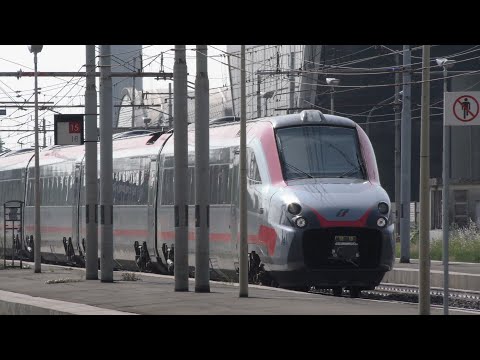 2019-06-22 La ferrovia Milano Bologna tra sole e acquazzoni estivi 1/16 - Il traffico di Fidenza