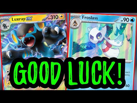 Froslass LUXRAY ex Deck is Super POWERFUL Pokemon TCG Live