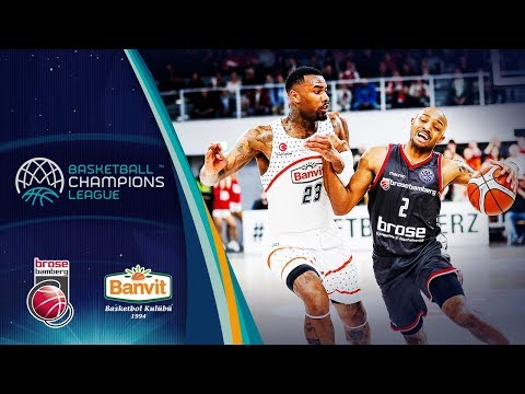 Brose Bamberg v Banvit - Full Game - Rd. of 16 - Basketball Champions League 2018-19