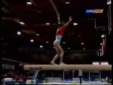 Adrienn Nyeste - 1995 European Cup AA - Balance Beam