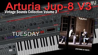 Arturia Jup-8 V Demo Yazoo - Tuesday