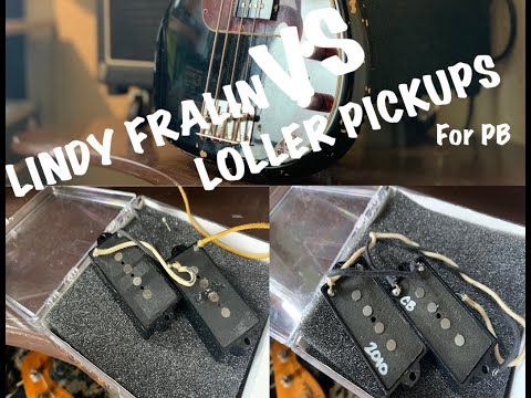 LINDY FRALIN VS LOLLAR PICKUPS for P-BASS
