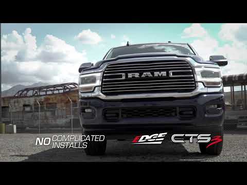 Add 120HP Instantly? Edge CTS3 Evolution & Insight Diesel Tuner & Monitor (horiz)