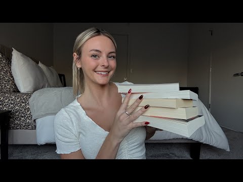 ASMR | Rating & Reviewing My Recent Reads 📚🤎