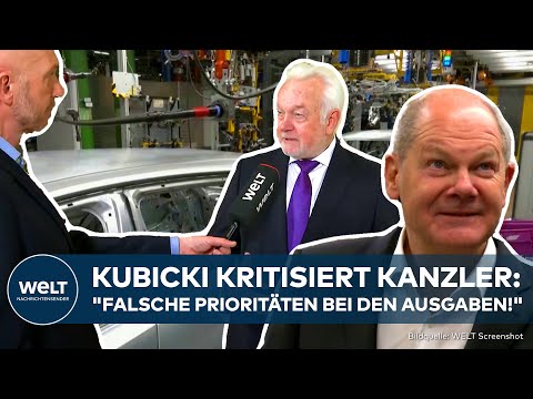 DEUTSCHLAND: Kubicki kritisiert Kanzler! "Falsche Prioritäten bei den Ausgaben!"