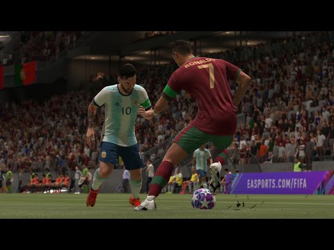 FIFA 21 LEFT STICK DRIBBLING GAMEPLAY | ULTIMATE TEAM