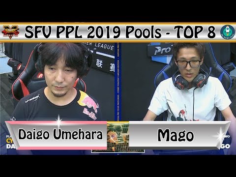 SFV PPL 2019 Pools - TOP 8｜CYG BST Daigo Umehara (Guile) vs Mago (Karin)