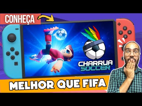 CONFERINDO A GAMPLAY DE CHARRUA SOCCER PRO EDITION PARA NINTENDO SWITCH OLED E LITE !