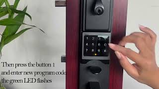 Download the video "NEWBANG SMART DOOR LOCK-How to reset Program Code-NEWBANG"
