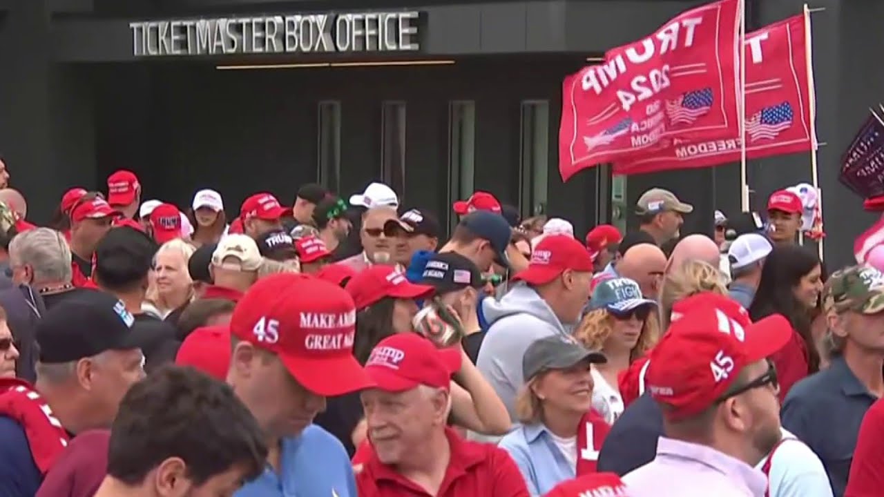 Trump rally on Long Island: Tightened security at Nassau Coliseum | NBC New York