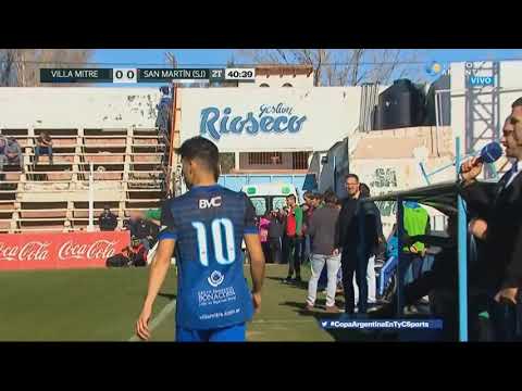 Villa Mitre 1 - 0 San Martín de San Juan – Gol de Herrera – Copa Argentina 2019