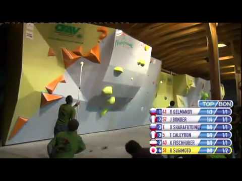 Climbing World Cup 2012 Boulder Vienna, AUT - Boulder Men's Finals