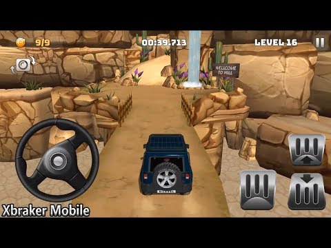 Mountain Climb 4x4 : Offroad Car Drive Blue Jeep 4x4 Driving Stunts - Android GamePlay#3