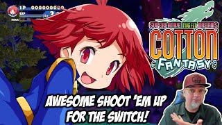 One HELL Of A Switch Shoot 'Em up! Cotton Fantasy REVIEW!