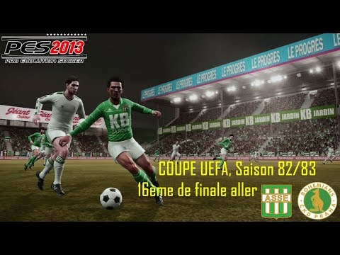 |UEFA 82/83|St Etienne/Bohemians de Prague, 16ème de finale aller, [PES 2013]