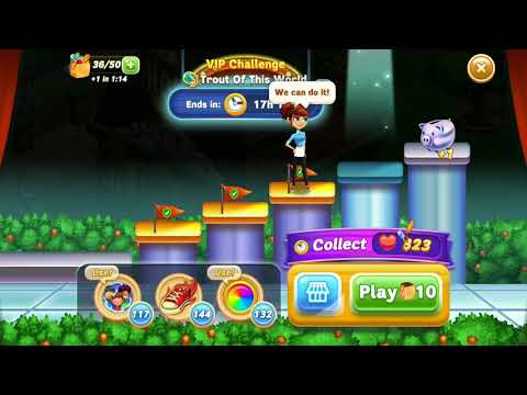 Diner DASH Adventures - VIP Challenge for Trout Of This World Chapter 9 (Nov 16th) - Level 4