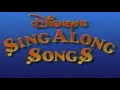 Disney Sing Along Songs Theme