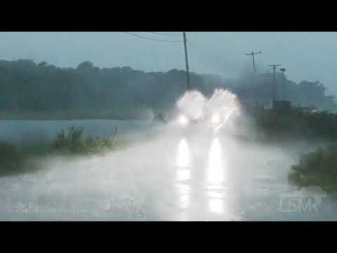 09-16-2021 Bourne, MA - Severe Thunderstorm Warning, Lightning & Heavy Rains On Cape Cod
