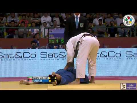 Judo 2013 Grand Prix Tashkent: Ghasemi Nejad (IRI) - Stevens (USA) [-81kg] final