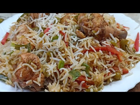 Juicy Rasili Chicken Chinese Biryani / Biryani Recipes / Vegetable Biryani /juicy biryani recipe