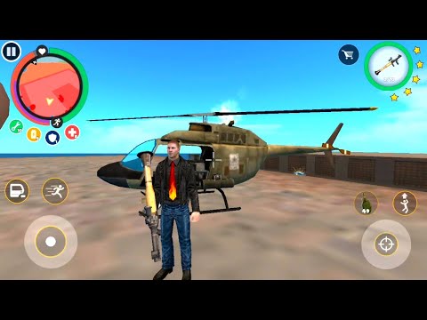 Rope hero big update mutant stone man | Rope hero vice town military base | Gaming section