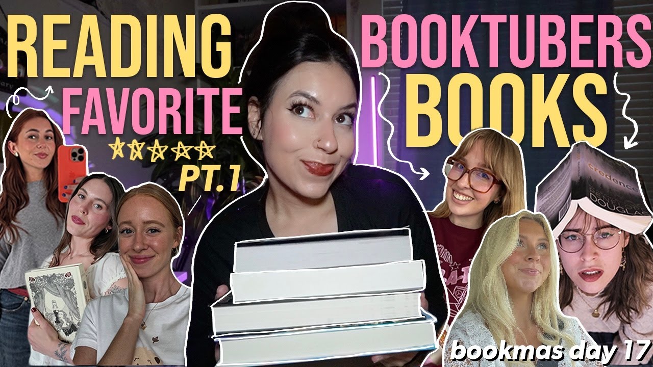 reading booktuber’s 5⭐️ reads | bookmas day 17