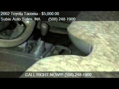 2002 Toyota Tacoma 4WD for sale in CHARLTON, MA 01507 at Sub