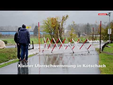 Wasserstand an der Gail am 28.10.2018