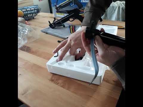 50lb crossbow pistol assembly