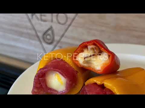 Mini Bell Peppers - Easy Keto Appetizer