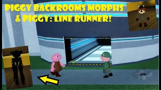Piggy Backrooms Morphs & Piggy: Line Runner!