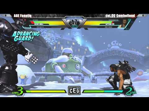 UMVC3 AGE Fanatiq vs coL.CC Combofiend - CEO 2012 Tournament