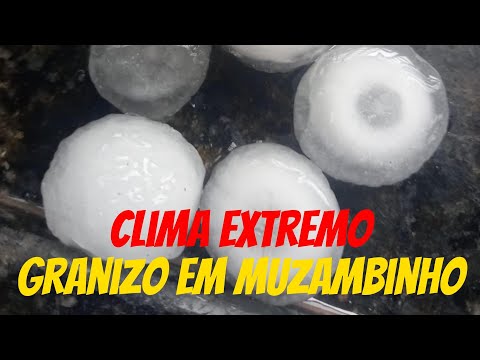 Tempestade de granizo em Muzambinho - novembro de 2022 ⛈️