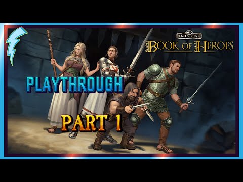 The Dark Eye: Book of Heroes - Solo Story Playthrough part 1 (no commentary)
