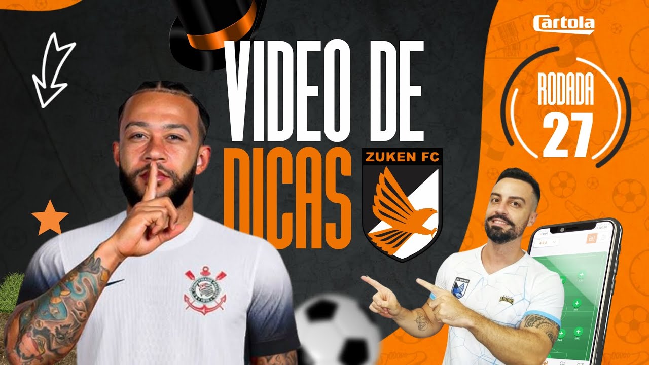DICAS #27 RODADA | CARTOLA FC 2024 | TOP 3 NACIONAL EM 2023