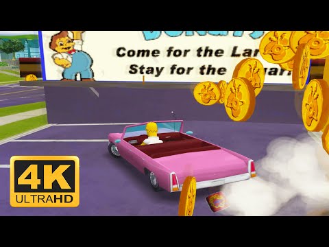 The Simpsons Hit & Run REMASTERED (4K 60FPS) Full Playthrough Longplay