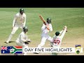 Following on South Africans survive on spinning SCG wicket | Australia v South Africa 2022-23