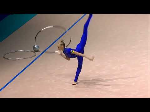 Viktoriia ONOPRIIENKO Hoop Qualification - European Championships Tel Aviv 2022
