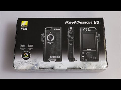 Nikon KeyMission 80 Unboxing
