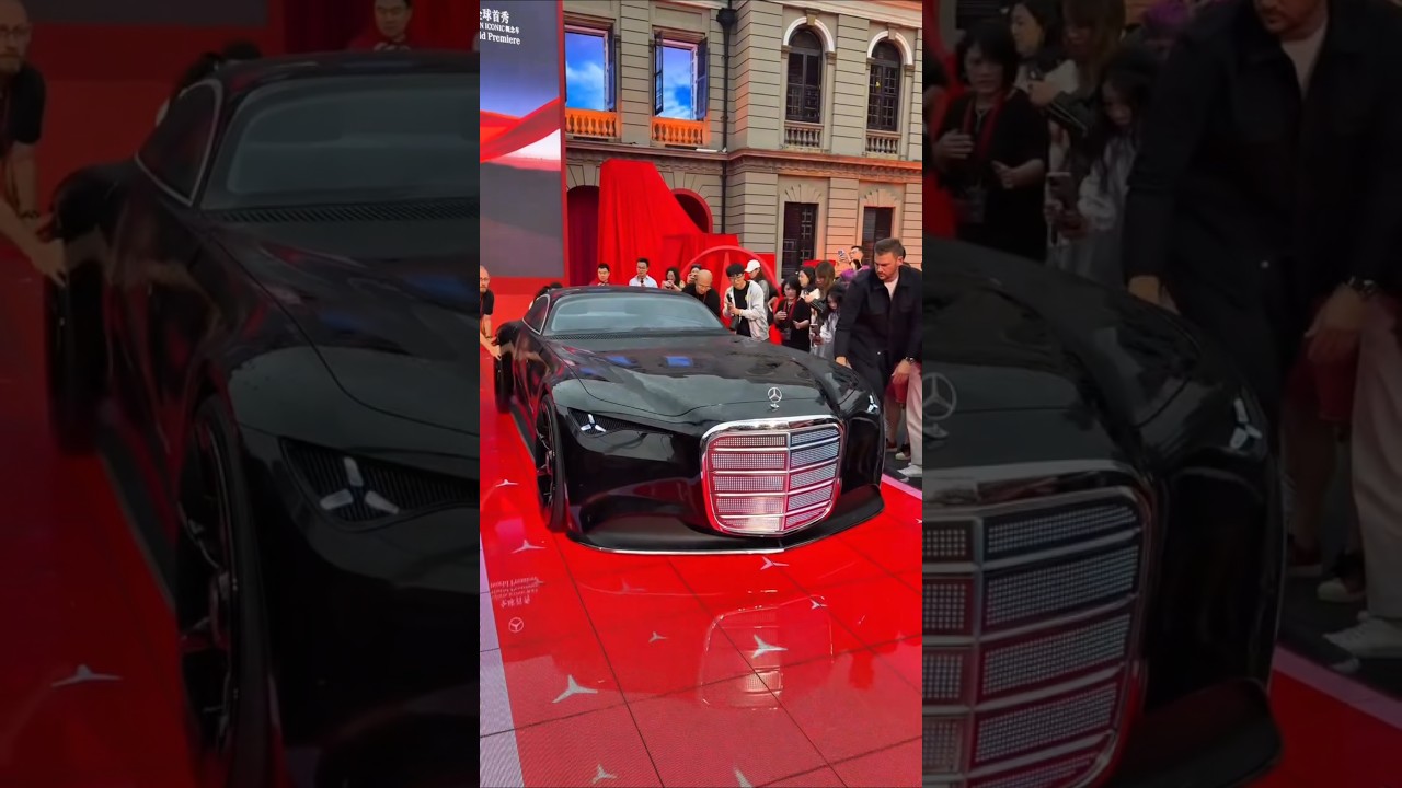 2025 Mercedes-Benz Vision iconic 😍 Next generation S-Class Coupe