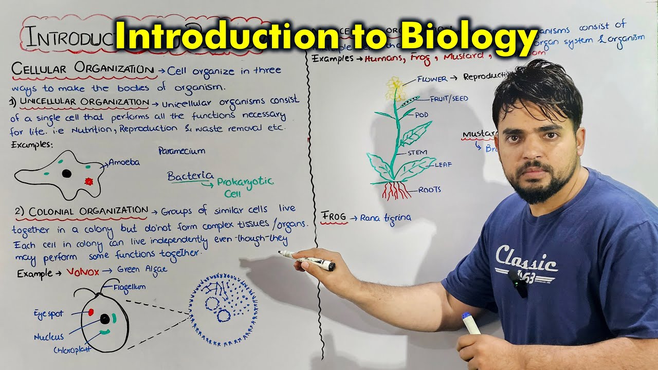 Introduction to Biology (One shot lecture)