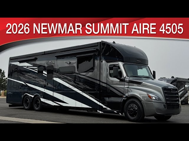 Preview image of 2026 Newmar Summit Aire 4505 Super C With Onyx Black Out Package youtube video